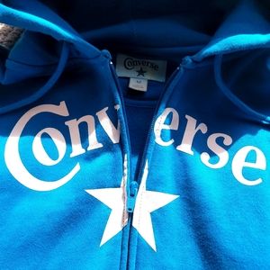 Converse hoodie color teal